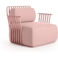diabla fauteuil à accoudoirs grill - pink