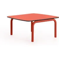 diabla table basse arp - red - 60 x 50 cm