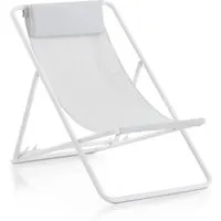 diabla chaise longue trip - white