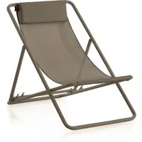 diabla chaise longue trip - bronze