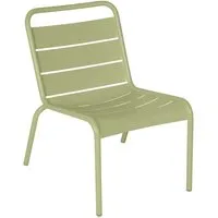 fermob chaise lounge luxembourg - 65 vert tilleul