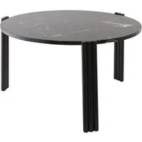 aytm table basse tribus - noir/noir - hauteur/ø 35 x 60 cm