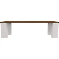 gervasoni table de salle à manger inout 33/34 - blanc - 250 cm