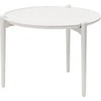 design house stockholm table d'appoint aria haute - blanc(peint)