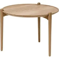 design house stockholm table d'appoint aria haute - chêne