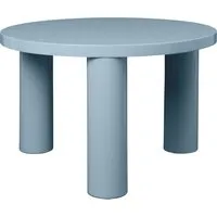 ferm living table basse post - bleu glacial