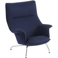 muuto fauteuil lounge doze - bleu - balder 782