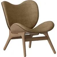 umage fauteuil a conversation piece  - chêne foncé - sugar brown