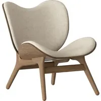 umage fauteuil a conversation piece  - chêne foncé - white sands