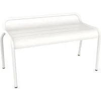fermob banc compact luxembourg - 01 blanc coton