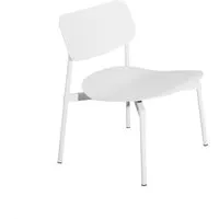 petite friture fauteuil lounge fromme - blanc