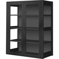 fdb møbler armoire vitrine a90 boderne - noir