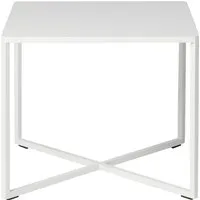 tribù table d'appoint natal alu x - white - 40 x 40 cm