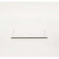 frama frama - étagère shelf - chêne sombre - acier inoxydable - 80 x 20