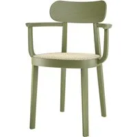 thonet fauteuil 118 f - vert olive