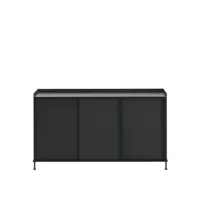 muuto enfold sideboard - noir/noir - 148 x 45 cm
