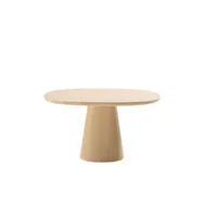 b&b italia table de salle à manger carrée allure o' - chêne clair brossé