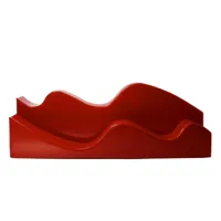 poltronova canapé superonda - red