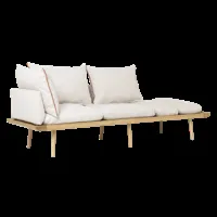 umage canapé lounge around 3 places - chêne - white sands