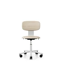 hag chaise de bureau tion 2200 - blanc - gasfeder200mm