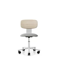 hag chaise de bureau tion 2240 - blanc - gasfeder150mm