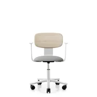 hag chaise de bureau tion 2240 avec accoudoirs - blanc