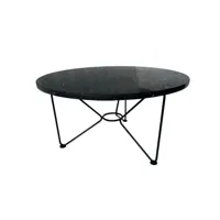 acapulcodesign table basse low - tierra black