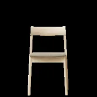 form&refine chaise rembourrée blueprint - chêne, huilé blanc