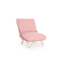 diabla fauteuil de jardin valentina - pink