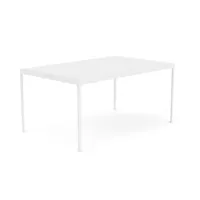 knoll international 1966 table de salle à manger rectangulaire - white - 152 x 96,5 cm