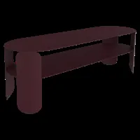 fermob bebop table basse d'appoint - b9 cerisier noir
