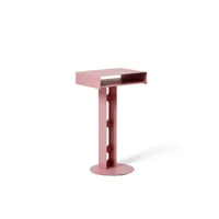 pedestal table sidekick - bubble gum
