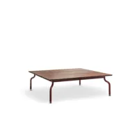 magis south table basse - red - magissouthbordeaux - 120 x 120 cm