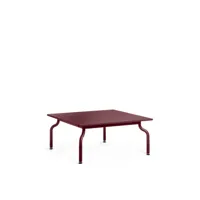 magis south table basse - red - magissouthbordeaux - 90 x 90 cm