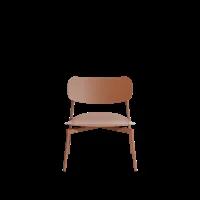 petite friture fauteuil lounge fromme - terracotta