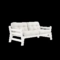 karup design step sofa - 701 natural - karup105whitelacquered