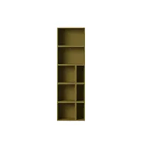 muuto bibliothèque stacked configuration 7 - brown green