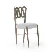 chaises ponti 969 en hêtre teinté taupe lot de quatre par gio ponti pour bbb italia