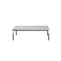 table basse match en marbre par arflex