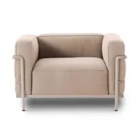 canapé d'extérieur - "3, fauteuil grand confort, grand modèle", conçu par charlotte perriand, le corbusier, pierre jeanneret pour cassina