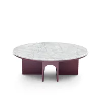 table basse en marbre arcolor par jaime hayon pour arflex