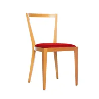 chaise en bois de hêtre naturel ponti 940 par gio ponti pour bbb italia