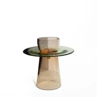 table basse en verre de murano angel par paritzki & liani pour purho