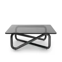 table basse infinity en verre par claesson koivisto rune pour arflex