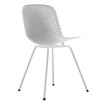 chaise i.s.i. white - quatre pieds par luigi baroli