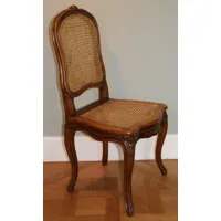 chaise en cannage bois chic français style louis 15 chaise faite à la main de salle manger chaises salon meubles français