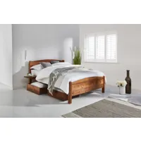 cadre traditionnel de lit en bois pays par get laid lits