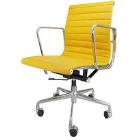 chaise eames alu ea117 - jaune