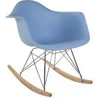 eames rocking chair rar - bleu clair
