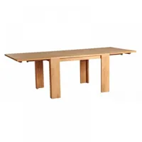 table de repas solid extensible en bois massif 120-180-240cm